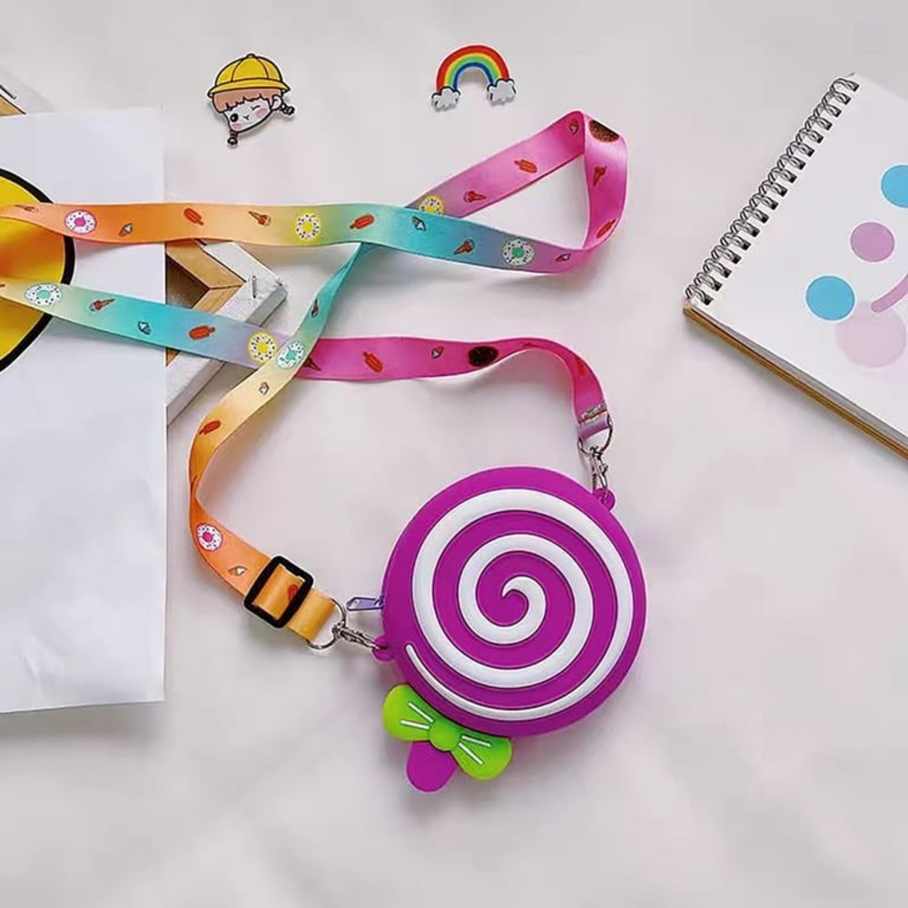 🎀Purple Swirl Kids Crossbody Bag🎀